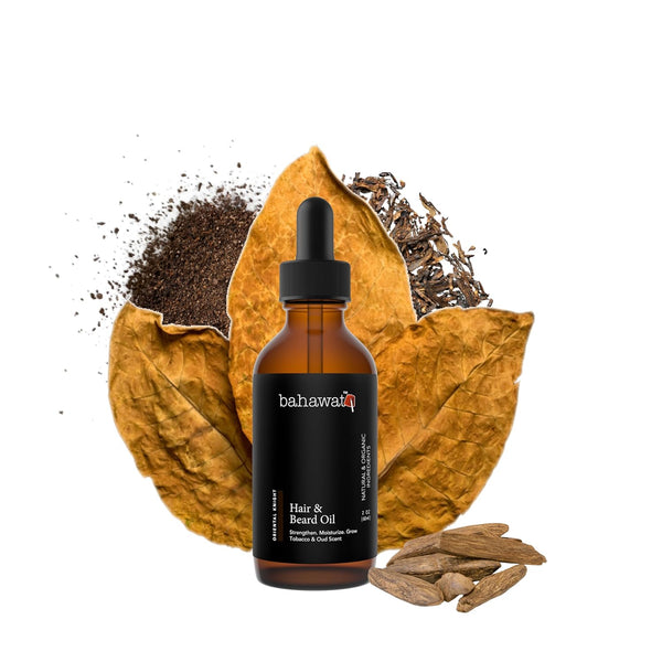 Premium Beard Oil Conditioner & Softener - Oriental Knight- 2 Ounce - Beard Itch and Dry Skin Relief - Handcrafted from Natural Ingredients - Made