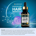 Minoxidil and Biotin Hair Growth Oil for Beards and Preventing Hair Thinning - 5% Minoxidil for Men and Women, 1 Fl Oz