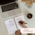 Beautiful Daily Planner and Notebook with Hourly Schedule - Aesthetic Spiral to Do List Notepad to Easily Organize Your Tasks and Appointments -