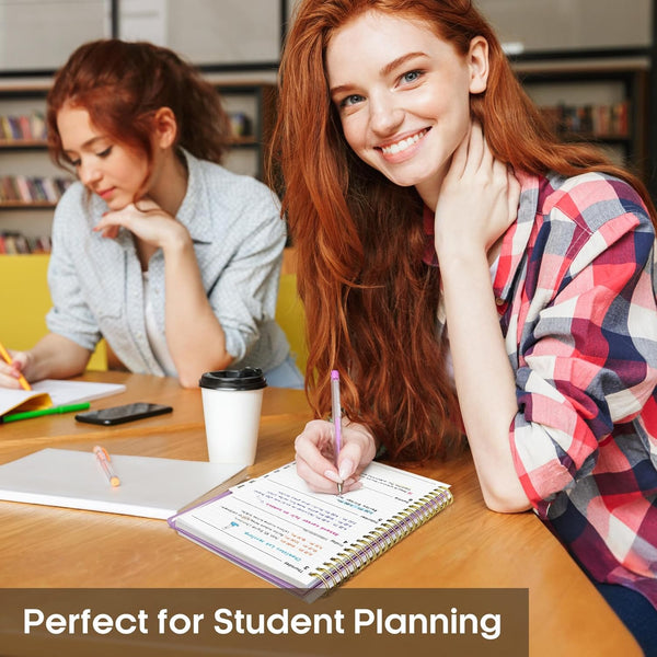 Planner 2025-2026, Academic Year Weekly and Monthly Calender Planner, July 2025 - June 2026, Spiral Bound School Planning Tool, Perfect for