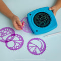Spirograph Doodle Pad– Arts and Crafts, Scratch Art, LCD Writing Tablet for Kids, Kids Toys, Art Supplies, Drawing Kit, Spiral Art, Double-Sides