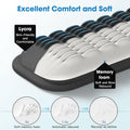 MEKASS Ergonomic Wrist Rest for Keyboard and Mouse, Soft Memory Foam Keyboard Wrist Rest Set with Non-Slip Silicone Base, Easy Typing, Pain
