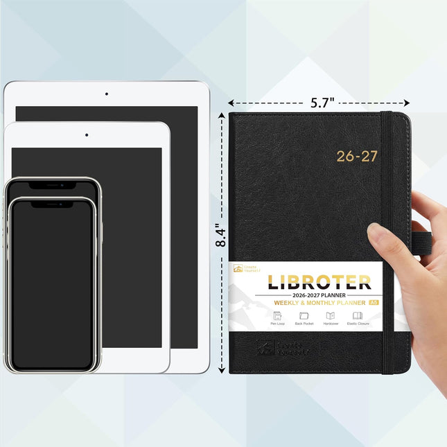 2025-2026 Planner - Academic Planner 2025-2026, 2025-2026 Weekly Monthly Planner, July 2025 - June 2026, 5.7'' X 8.4'', 