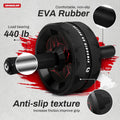 VINSGUIR Ab Roller Wheel, Abs & Core Workout Equipment for Home Gym with Knee Pad Accessories, Abdominal Wheel for Full-Body Strength Training