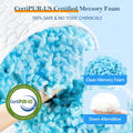 SUPA MODERN Cooling Bed Pillows for Sleeping 2 Pack Shredded Memory Foam Pillows Queen Size Set of 2, Adjustable Cool Pillow for Side Back Stomach