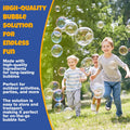 Bubble Solution | Bubbles Refill Solution 4L/136Oz. | 2-Pack Ready to Use Solution for Bubble Machines & Other Bubble Blower Toys for Toddlers &