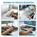 MEKASS Keyboard Wrist Rest, Soft Memory Foam Wrist Support for Keyboard, Keyboard Hand Rest Pad for Wrist Pain Relief, Keyboard Wrist Guard for