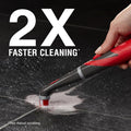 Rubbermaid Reveal Power Scrubber with Multi-Purpose & Grout Head, Cordless Electric Battery Powered Scrub Brush, Water Resistant, for