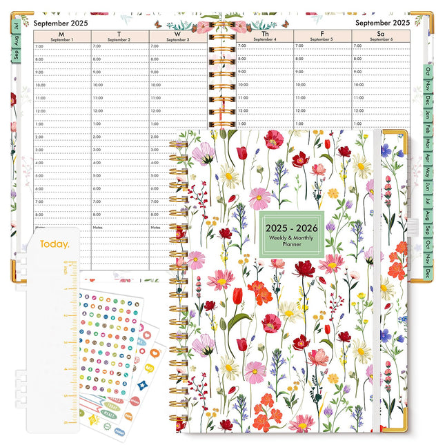 2025 Appointment Book, 2025 Academic Planner 18 Months Weekly and Monthly (January 2025 - June 2026), 8.5"X11" Daily Hou