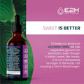 E2H Natural Sleep Support - Liquid Melatonin with Chamomile, Theanine - Sleep Better, Deeper, Longer - Vegan, Gmo-Free - Provides Stress Relief -