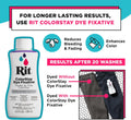 Rit Dye 88150 All Purpose Liquid Dye, Black, 8 Fl Oz (Pack of 1)