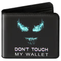 Bistup Teen Boys Cool Wallet-Men Mens Men'S Funny Leather Credit Id Card Cash Holder Man Black Rfid Blocking Zipper Wallets With Coin Pocket Id