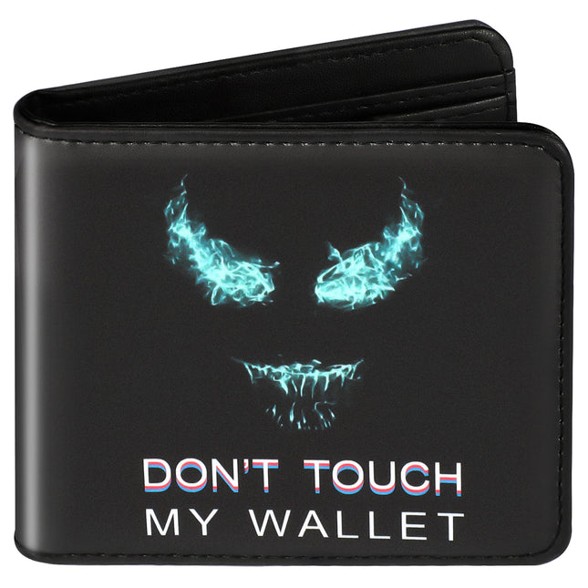 Bistup Teen Boys Cool Wallet-Men Mens Men'S Funny Leather Credit Id Card Cash Holder Man Black Rfid Blocking Zipper Wall