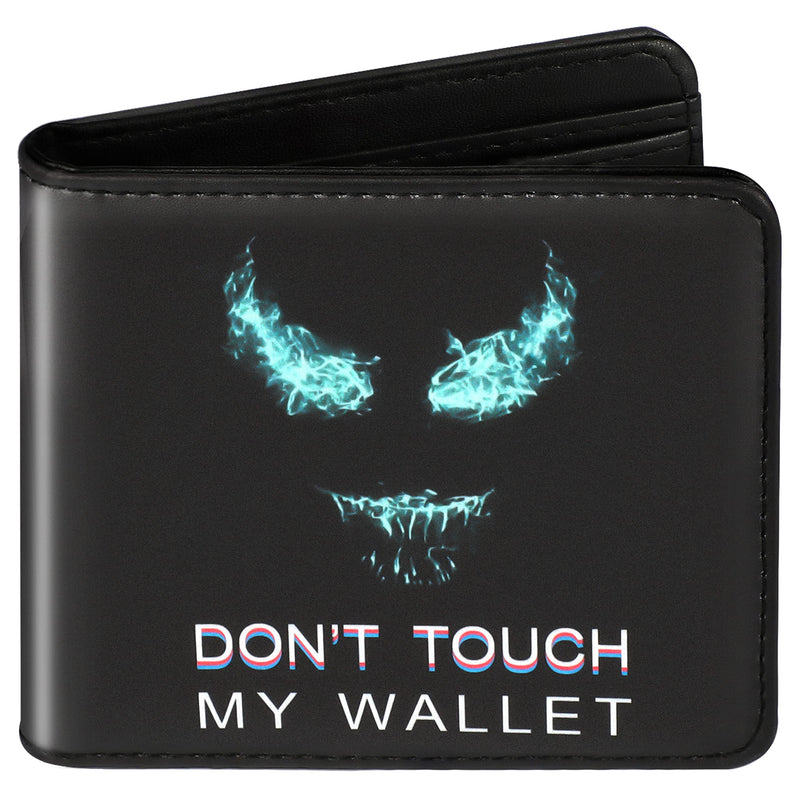 Bistup Teen Boys Cool Wallet-Men Mens Men'S Funny Leather Credit Id Card Cash Holder Man Black Rfid Blocking Zipper Wallets With Coin Pocket Id