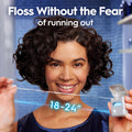 Oral-B Glide Pro-Health Comfort plus Floss, Mint, 3 Ct