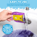 Tub Works® Magical Kids Bubble Bath, Variety 12 Pack | Creates Colorful Water & Tons of Foam Bath Bubbles | Nontoxic | Character-Themed Bubble
