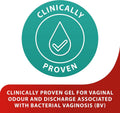 Relieves Odour & Discharge Associated with Bacterial Vaginosis, Triple Benefit, Can Starts to Work in Just 3 Days! from the Makers of Canesten.