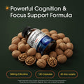 Naturebell Citicoline Supplements, CDP Choline, Citicoline 500Mg plus Tyrosine 50Mg per Serving, Optimized Dosage, 120 Capsules, 2 in 1 Formula,