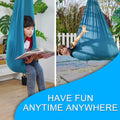 Indoor Therapy Sensory Swing for Kids, Special Needs Joy Cuddle Ceiling Snuggle Swings, Outdoor Room Adjustable Fabric Hammock for Children Child