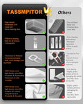 Keyboard Cleaner Laptop Cleaning Kit, All-in-One Keyboard Cleaning Kit, Laptop Cleaner Tool for MacBook iPad iPhone Computer, Portable Electronics