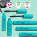 Wet N Wild Enhance and Define Megawear Mascara, Gentle Gel Volumizing Formula That Promotes Full & Healthy Lashes, Enriched with Soy Protein &