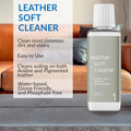Leather Master Leather Care Kit | Leather Cleaner and Conditioner Kit | Cleans & Restores Car Seats, Furniture, Purses, Jackets | Includes Leather