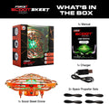 Force1 Scoot Skeet Mini Drone Electronic Shooting Game for Kids (Drone Only)- Hand Drones for Kids Compatible with Scoot Skeet LED Blaster,