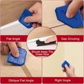Caulk Gun Kit, Smooth Silicone Caulking Gun and Caulk Remover Tool, Sealant Finishing Tool Grout Scraper for Kitchen Bathroom Window Sink Joint,