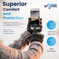 Touch Screen Gloves for Men & Women - Full Hand 10-Finger Touch Gaming Gloves for Optimal Experience, Anti-Slip Palm Winter Gloves for Phones