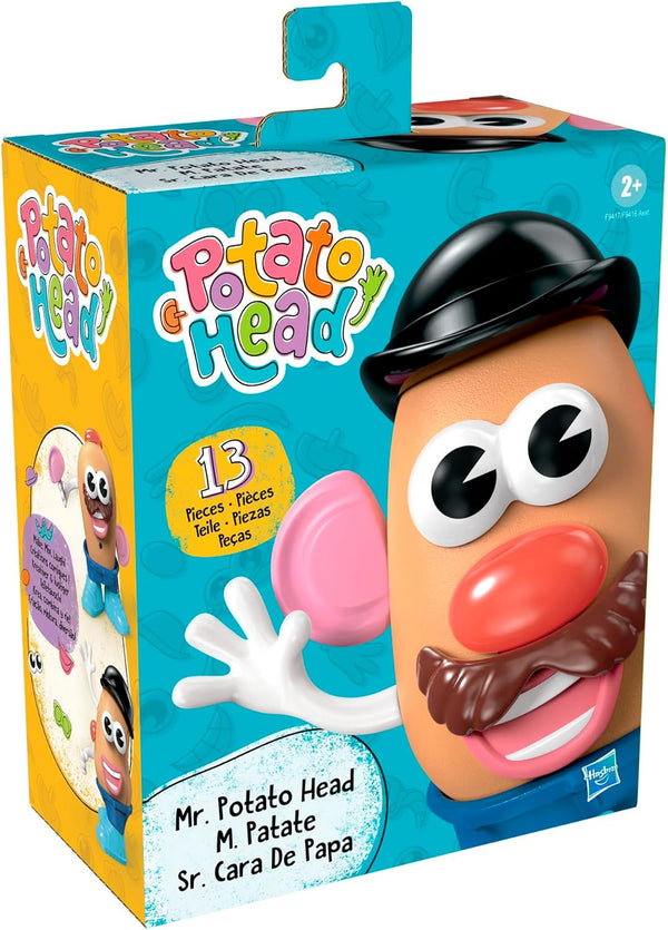 Mr. Potato Head Potato Head Classic Toy for Kids Ages 2 and Up,Includes 13 Parts and Pieces to Create Funny Faces