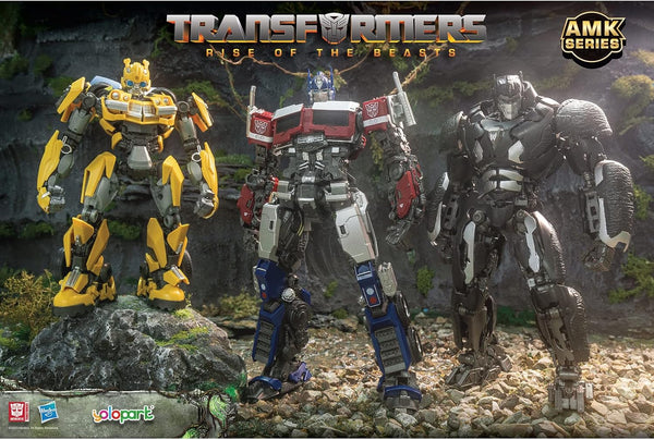 YOLOPARK Bumblebee Transformers Toy Rise of the Beasts Action Figure,Highly Articulated 6.5 Inch Transformer Toys for Boys Girls 8 Years Old and