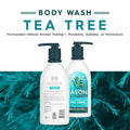 JASON Tea Tree Purifying Body Wash, for a Gentle Feeling Clean, 30 Fluid Ounces