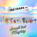 Disney100 Years of Small but Mighty, Limited Edition 10-Piece Figure Set, Kids Toys for Ages 3 up by Just Play