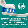Tom'S of Maine Fluoride-Free Rapid Relief Sensitive Toothpaste, Fresh Mint, 4 Oz. (Packaging May Vary)
