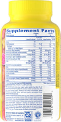 L'Il Critters Gummy Vites Daily Kids Multivitamins Assorted Fruit Flavors for Ages 2+ Toddlers & Kids, Gummy Vitamin with Vitamin C and D, 95-190