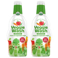 Veggie Wash Organic Fruit and Vegetable Wash Refill, Certified Organic, Ideal for Cleaning Produce, 32 Fluid Ounce, Pack of 2