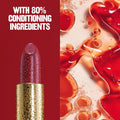 Revlon Super Lustrous Lipstick, Creamy Formula for Soft, Fuller-Looking Lips, Moisturized Feel, 628 Peach Me, 0.15 Oz