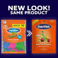 Dentek Kids Fun Flossers, Floss Picks, Removes Food & Plaque, 90 Count