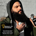 Blackwood for Men Hair & Beard Hydrator Spray - Natural Leave-In Conditioner - Moisturizes, Texturizes, Shapes & Detangles - Ideal for Beard