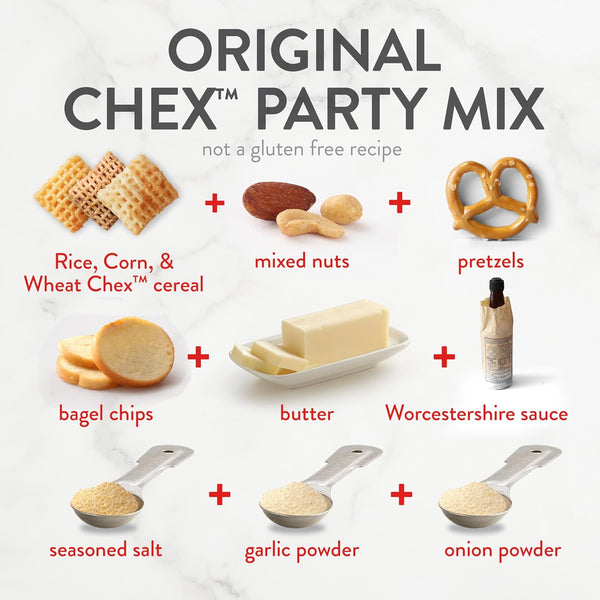 Wheat Chex Breakfast Cereal, Homemade Chex Mix Ingredient, 14 Oz