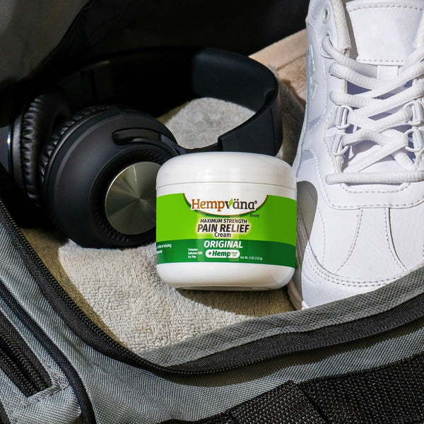Hempvana Maximum Strength Relief Cream. Hemp Seed Oil for Muscles & Joints, AS-SEEN-ON-TV, Odor-Free, Non-Greasy, Long-Lasting Relief