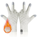 Winter Gloves for Women Thermal Knit Elastic Soft Warm Touch Screen Friendly Glove for Cold Weather