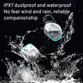M45 True Wireless Earbuds with ENC, Bluetooth 5.3, IPX7 Waterproof, 120 Hours Long Battery Life with Built-In Mic, Compatible with Iphone &