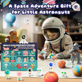 20 Pack Galaxy Bath Bombs for Kids with Space Explorer Toys, Cosmic Adventure Kids Bath Bombs with Astronauts, Rockets, Planets & Glow-In-The-Dark