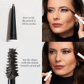 Julep Brow 101 Sculpting Pencil & Tinted Brow Gel Set - Dual-Ended Eyebrow Tool with Brush and Precision Tip - Long-Lasting, Waterproof Formula