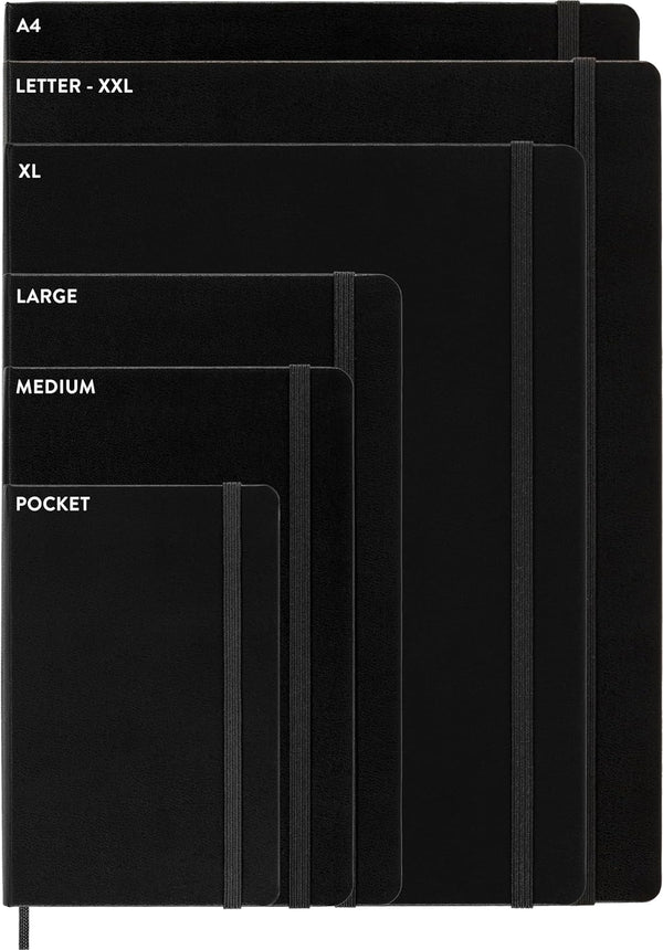 Moleskine Classic 12 Month 2025 Daily Planner, Soft Cover, Pocket (3.5" X 5.5"), Black, 400 Pages