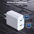 Dayaoncy Compatible with Iphone 16/15 Charger Fast Charging, 20W USB C Wall Charger with 3Pack 10FT USB C to C Cable, Type C to Type C Fast