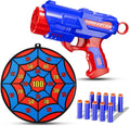 Shooting Games Toys for Nerf Gun Party, Shooting Targets with Toy Guns 10 Foam Darts Kids Outdoor Indoor Toys for Birthday Easter Xmas Gifts for 4