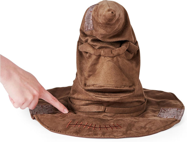 Wizarding World Harry Potter, Talking Sorting Hat with 15 Phrases for Pretend Play, Kids Toys for Ages 5 and Up