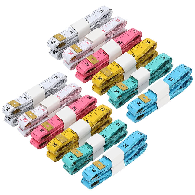 Tape Measures 24 Pack Measuring Tape Bulk for Body Sewing Tailor Cloth Craft Supplies Knitting Projects Measurement Doub